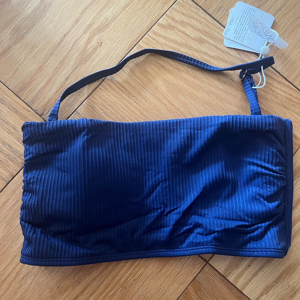 Monday Swimwear Bora Bora Top - Navy (NWT)